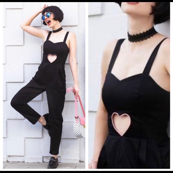 NWT Betty and Veronica heart cutout jumper - Picture 5 of 6
